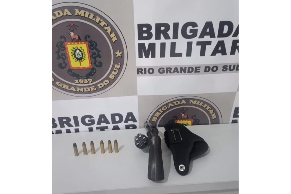 BM de Trindade do Sul prende homem por porte ilegal de arma de fogo