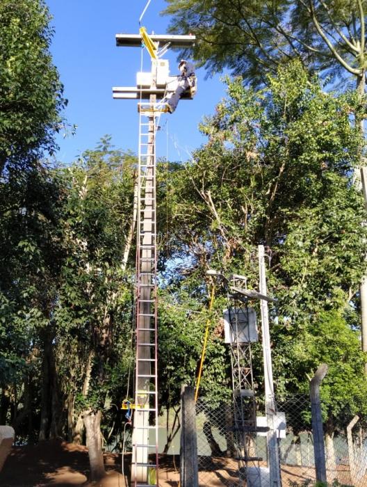 Foz do Chapecó fará manutenção e testes de rotina no sistema de alerta do vertedouro.