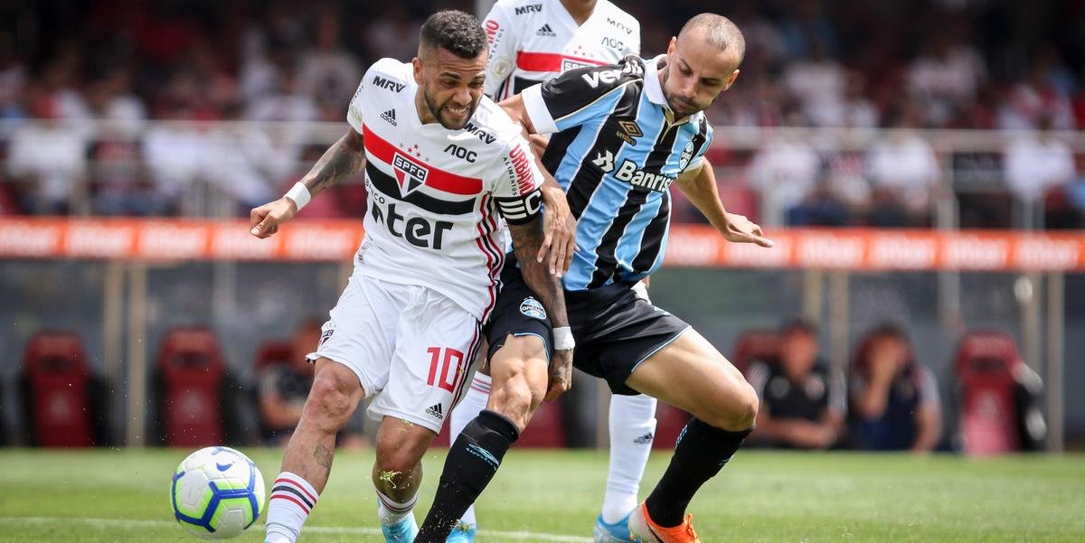 Grêmio e São Paulo não saem do 0 a 0 no Morumbi