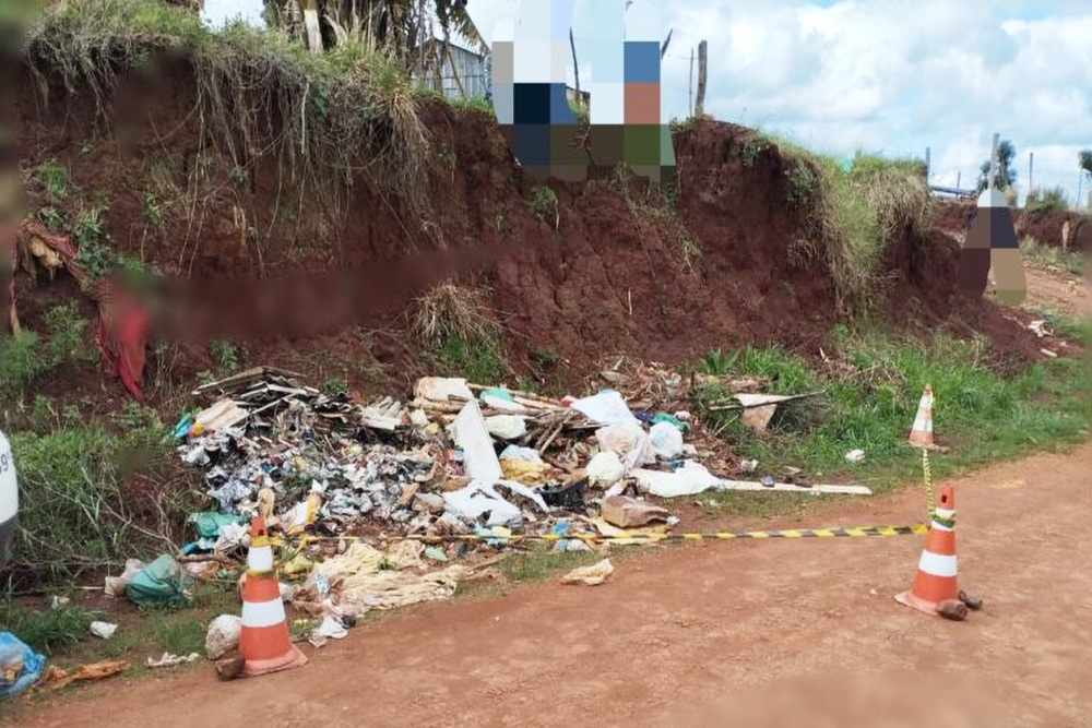 Feto humano é encontrado em meio ao lixo em Palmeira das Missões: Polícia investiga o caso