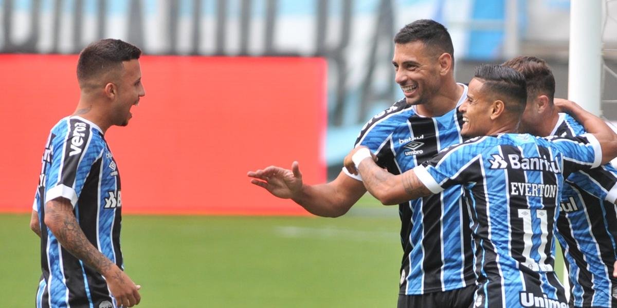 Grêmio vence Cuiabá com gols de Diego Souza e vai às semifinais da Copa do Brasil