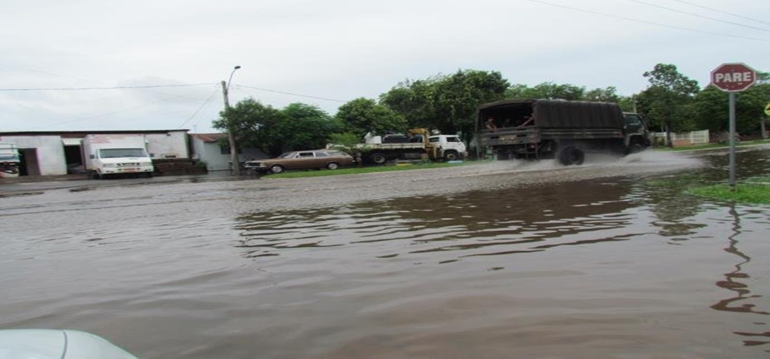 Chuva deixa 513 pessoas fora de casa na Fronteira Oeste do RS