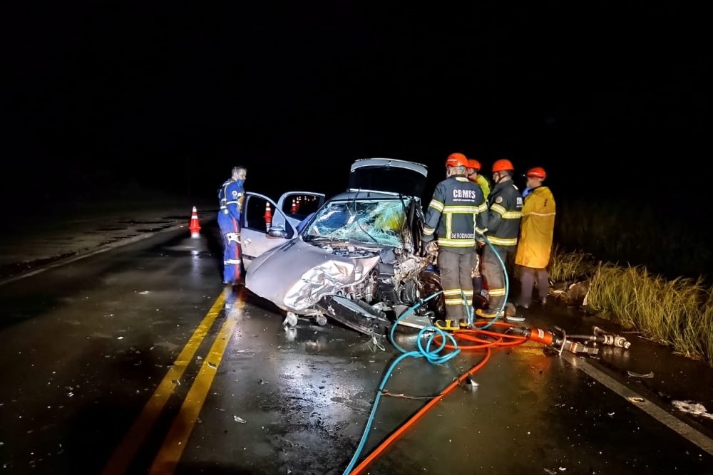 Acidente com múltiplas vítimas é registrado na ERS-324 em Pontão