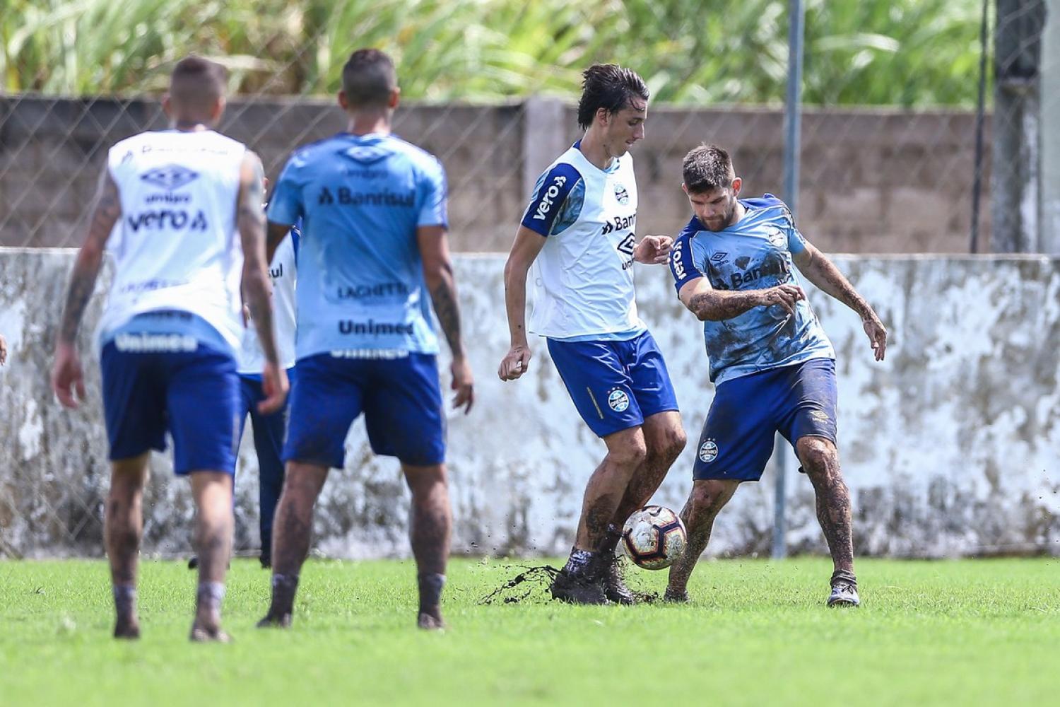 CSA x Grêmio: Renato encerra preparação com treino fechado no CT do CRB