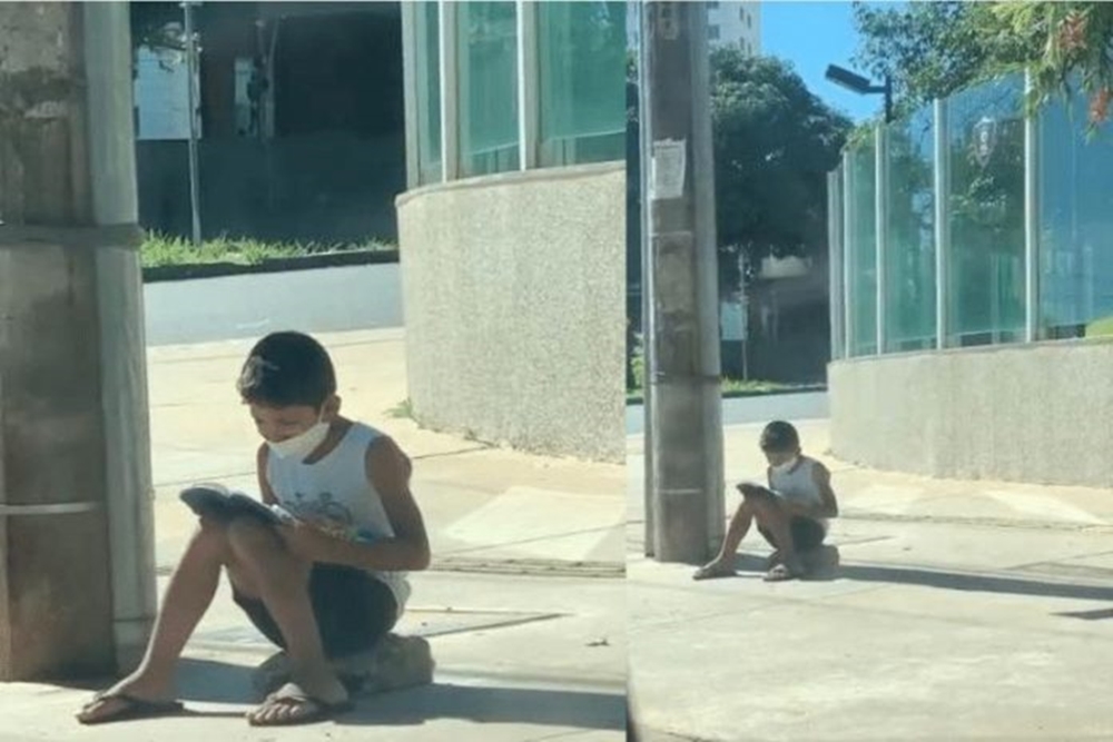 Reviravolta na vida do menino que vendia jujuba e lia Bíblia no chão