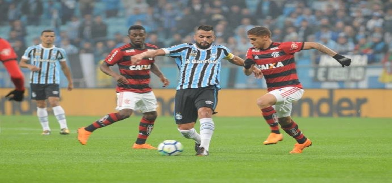 Grêmio sai na frente, mas sofre empate do Flamengo e se complica