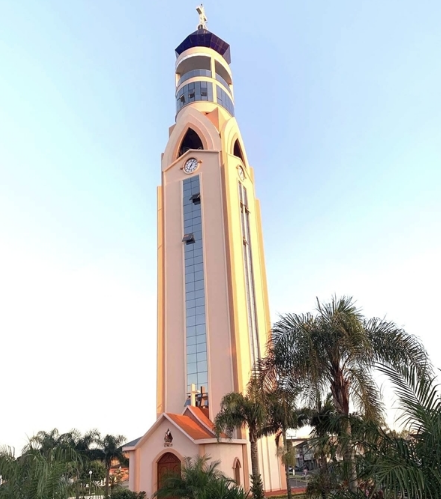 Inauguração da Torre na Igreja Matriz de Ametista do Sul amplia o Turismo Religioso e Cultural na Cidade
