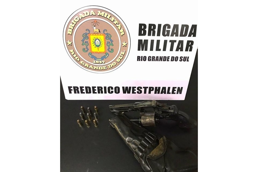 BM faz apreensão de Arma de Fogo em Frederico Westphalen