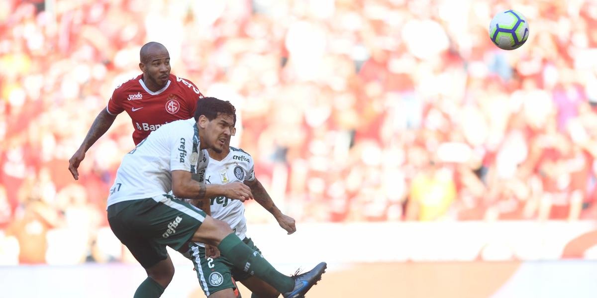 Inter faz jogo instável, empata em 1 a 1 com o Palmeiras e sai do G-4