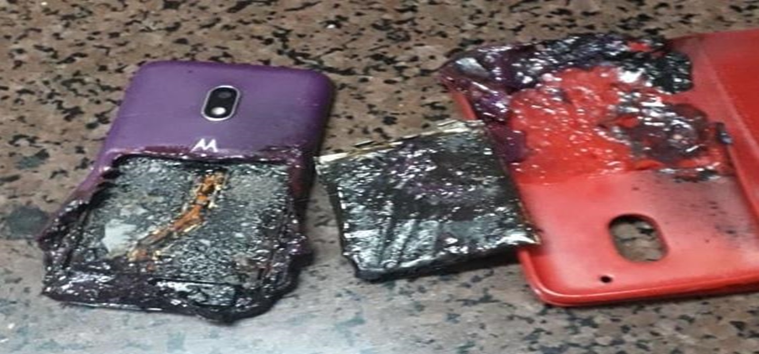 Celular explode enquanto carregava em Santa Cruz do Sul