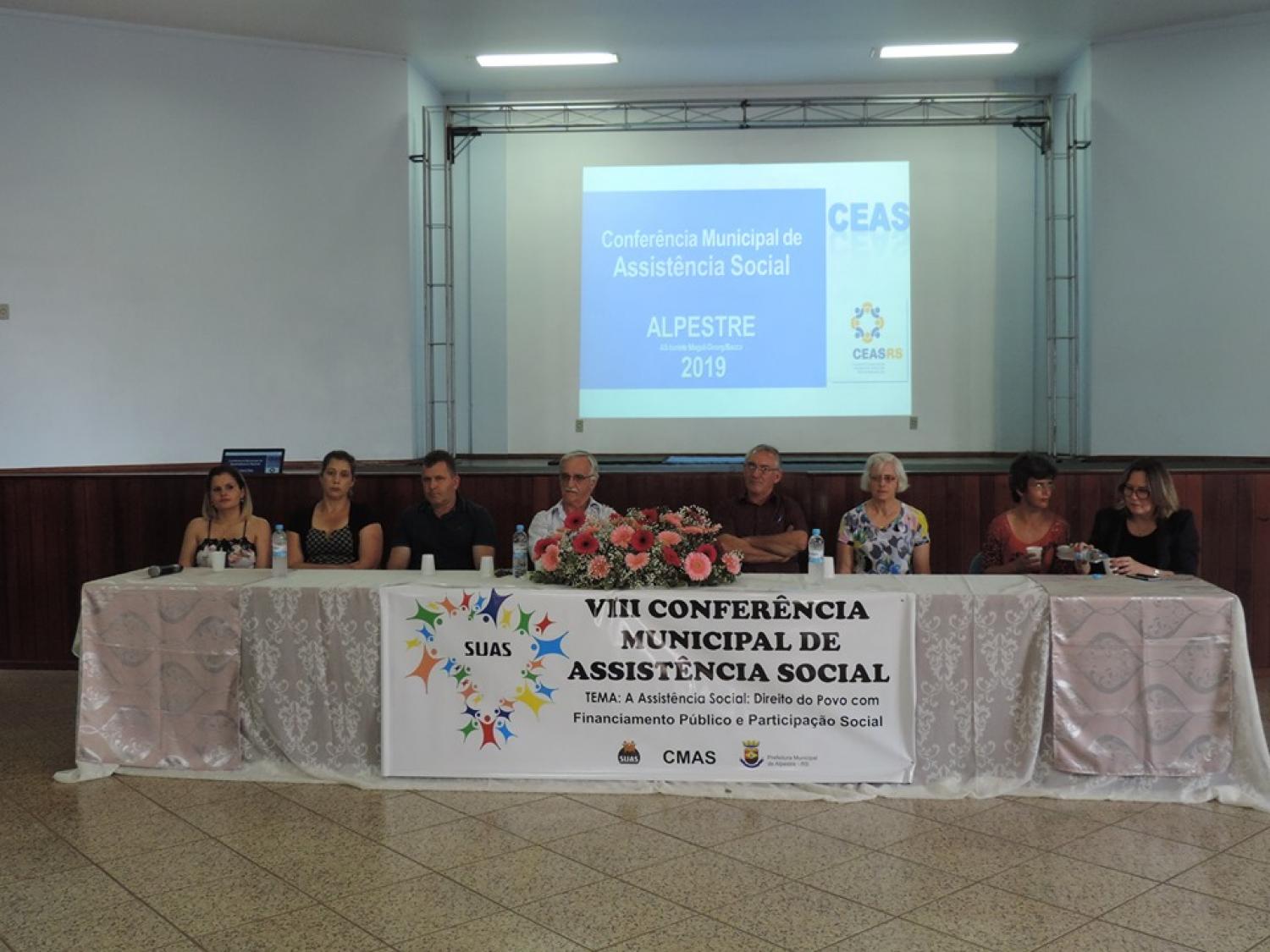 VIII Conferência Municipal de Assistência Social é realizada em Alpestre