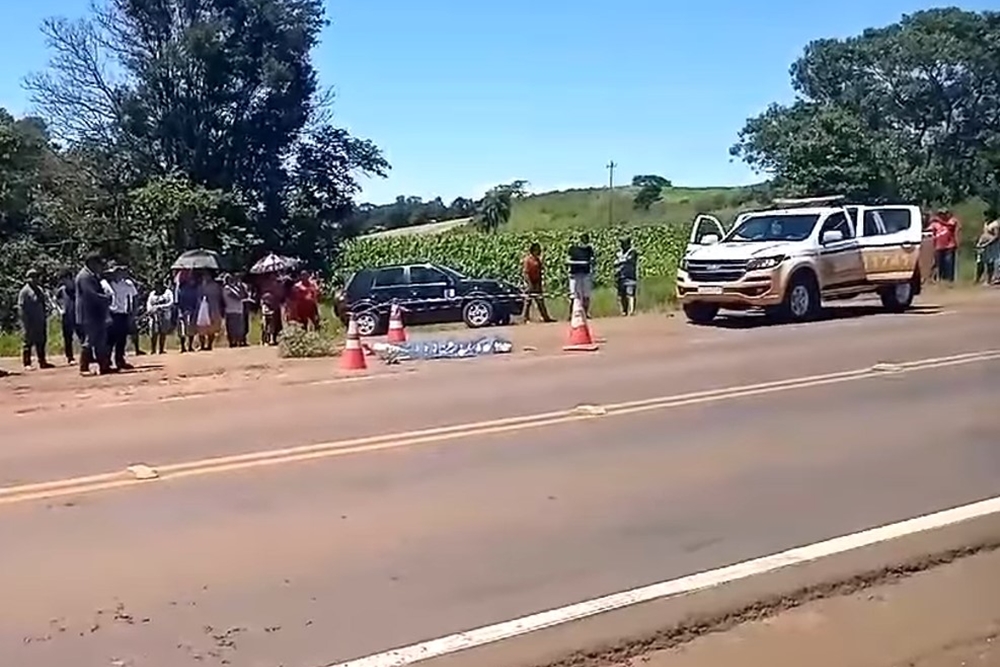 Atropelamento com morte é registrado na ERS-324 entre Ronda Alta e Três Palmeiras