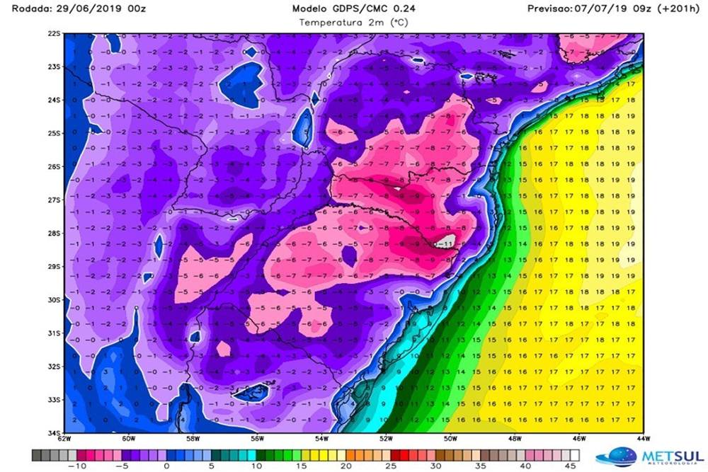 ALERTA: Rio Grande do Sul pode ter frio extremo nos próximos dias