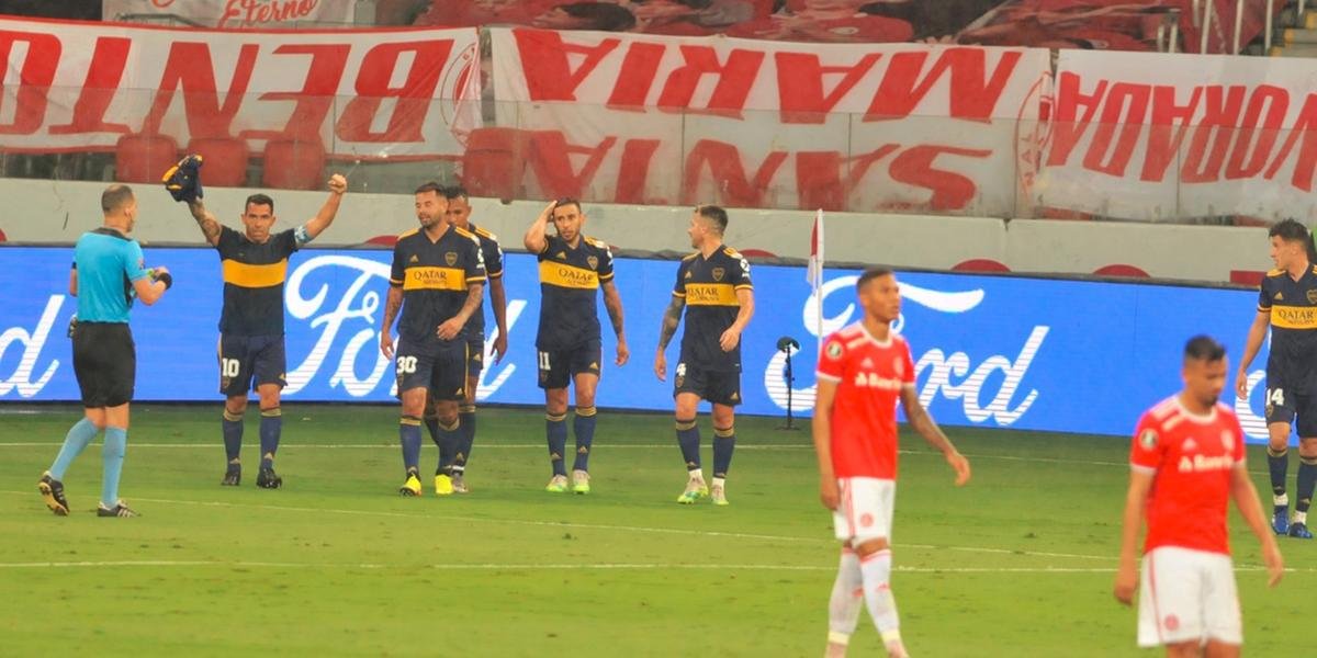 Inter perde para o Boca Juniors no Beira-Rio e se complica na Libertadores