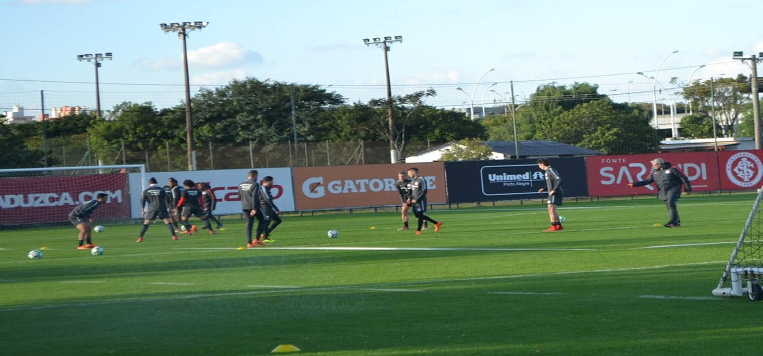 Ainda sem D'Ale, Inter volta aos treinos e inicia preparação para pegar o Santos