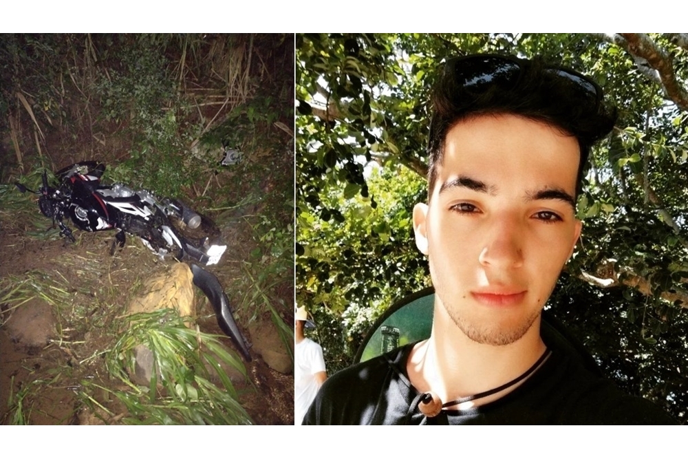 Jovem de 22 anos morre após colidir moto em pedras no Oeste de SC