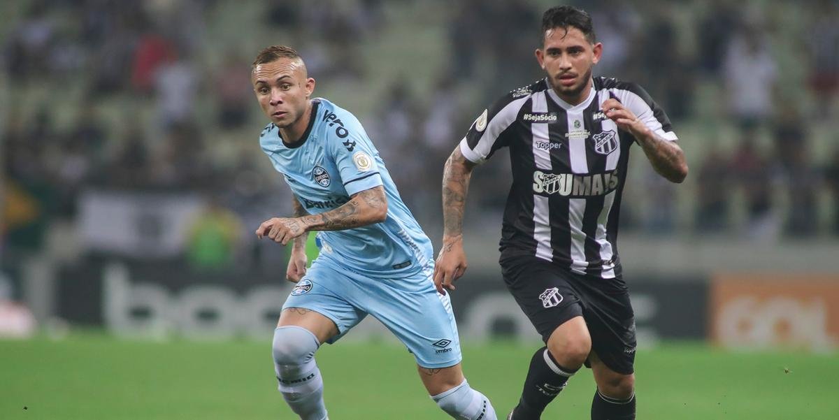 Grêmio perde para o Ceará e termina rodada na penúltima colocação no Brasileirão