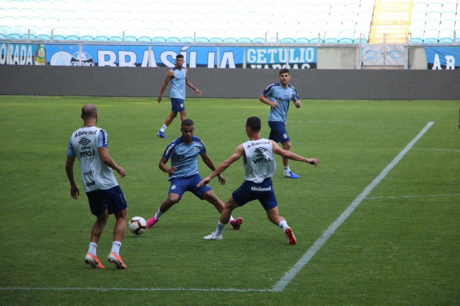 Grêmio x Flamengo: Renato encerra preparação com treino fechado na Arena; veja escalação