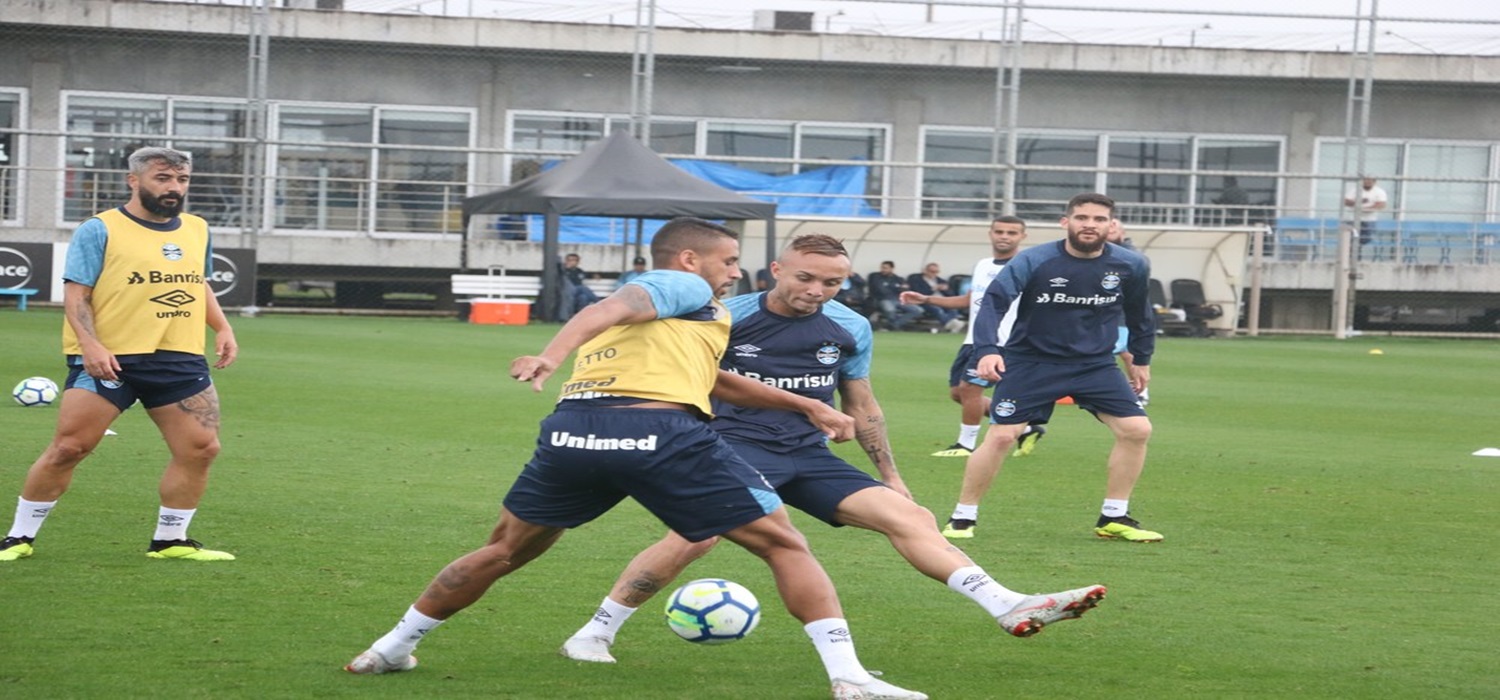 Alisson e Michel voltam a treinar e reforçam grupo do Grêmio