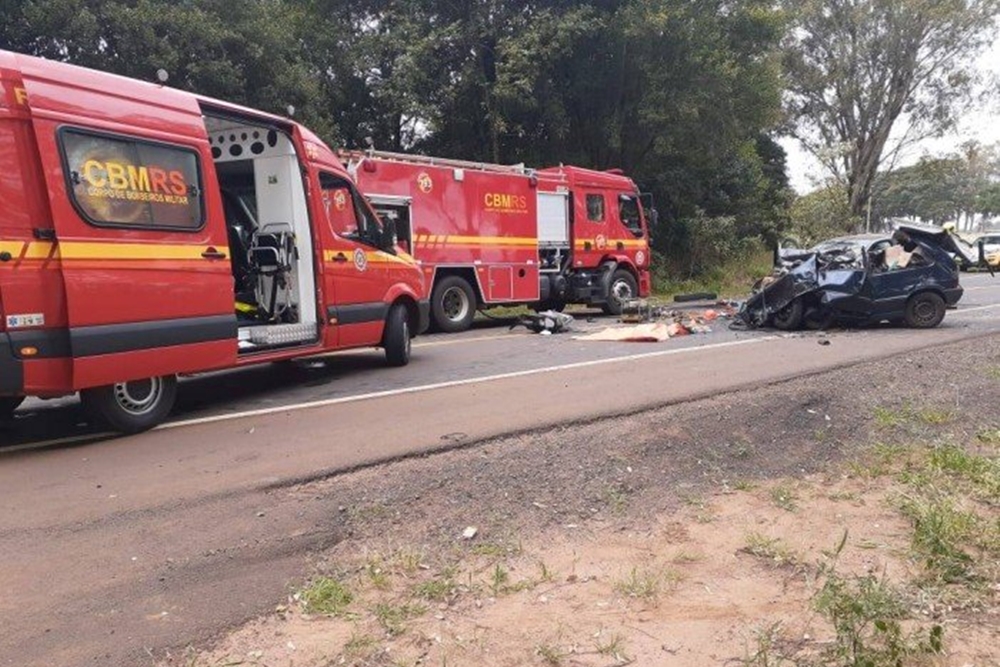 Morre terceira vítima de acidente na ERS-142 entre Não-Me-Toque e Carazinho