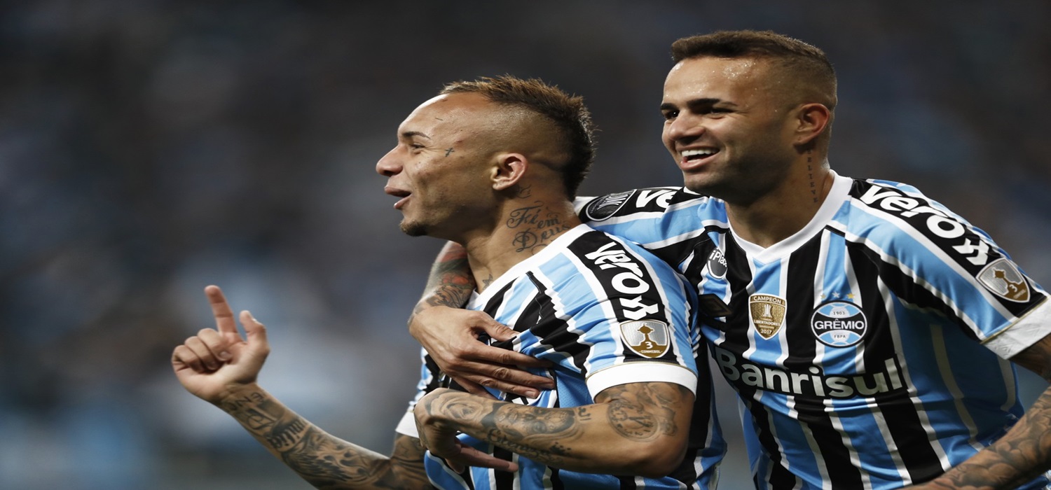 Grêmio se preocupa e torce por recuperação de dupla artilheira a tempo de encarar o River Plate