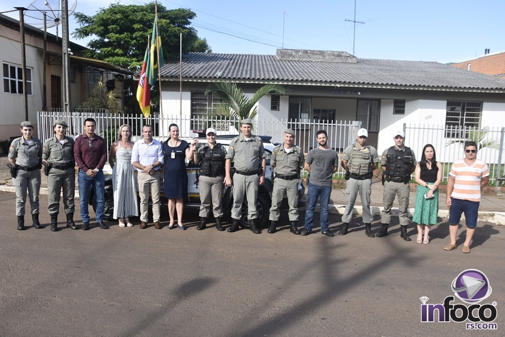 Brigada Militar de Ametista do Sul recebe nova viatura