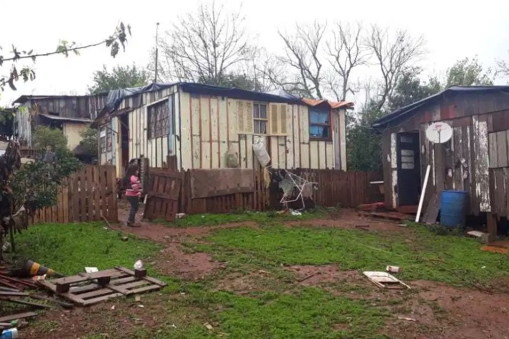 Temporal causa grandes prejuízos na energia elétrica em Ijuí e região, além de destelhamentos