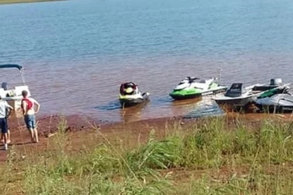 Bombeiros são acionados para localizar jovens na Barragem em Ronda Alta