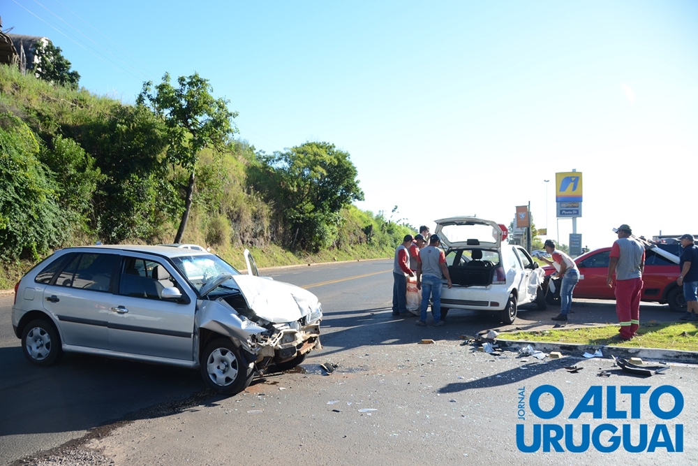 Acidente deixa quatro pessoas feridas na BR-386 em Frederico Westphalen